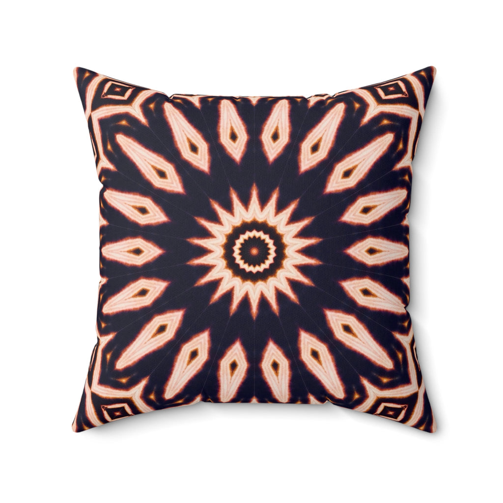 "E-CLPS 2" Cymatic Print Square Cushion
