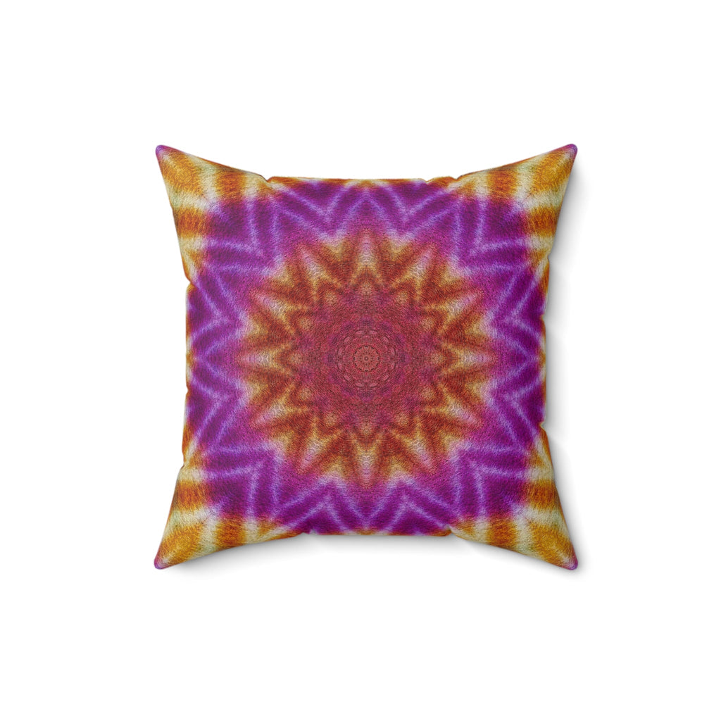 "OST3OS" Cymatic Print Square Cushion