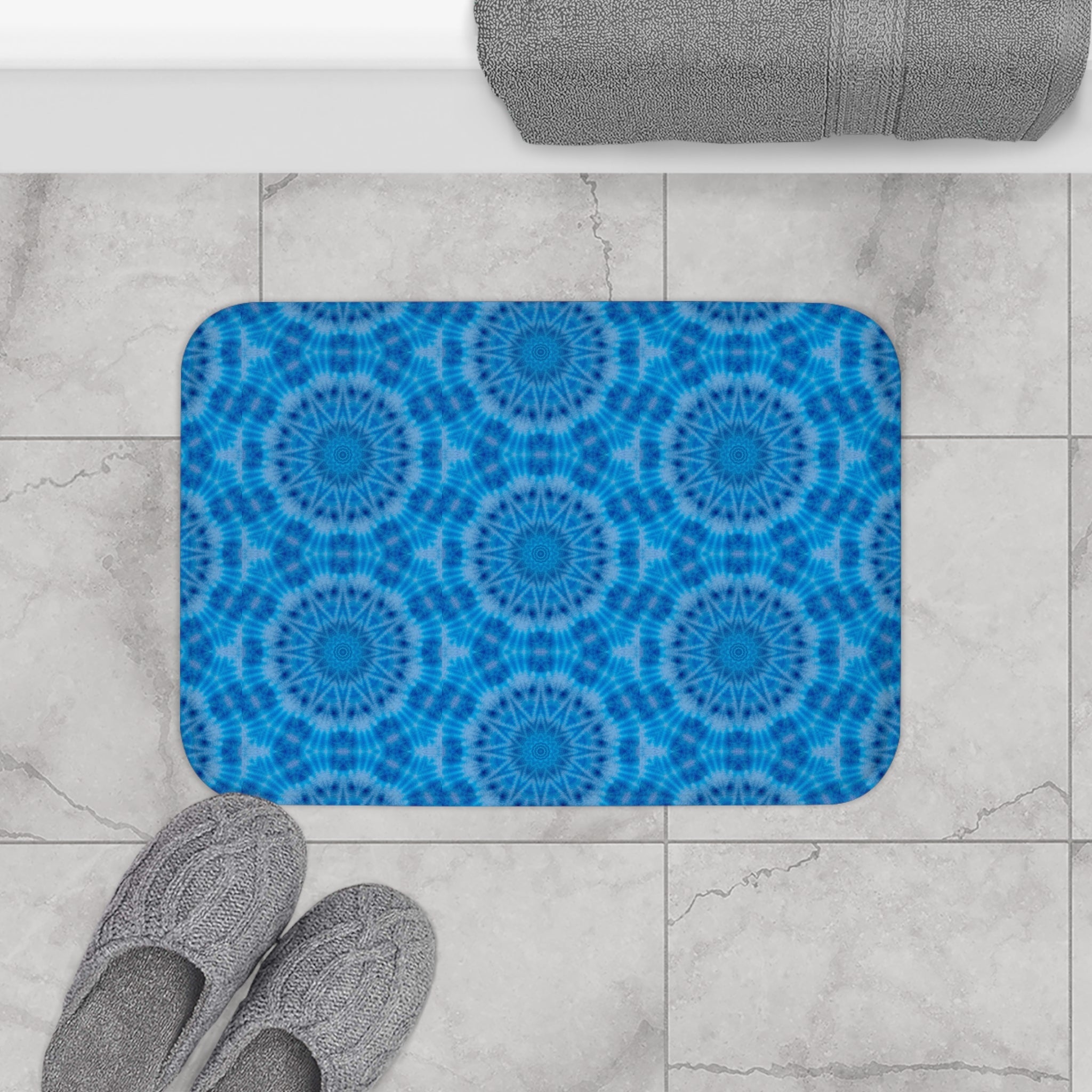 "AVIAN" Cymatic Print Bath Mat