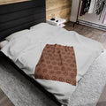 “EYECEE” Cymatic AOP Velveteen Blanket