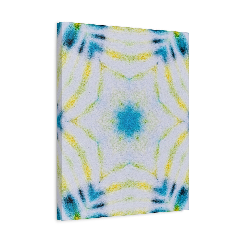 "CYMANTIQUE" Cymatic Canvas Art Print - Stretched Matte 1.25"