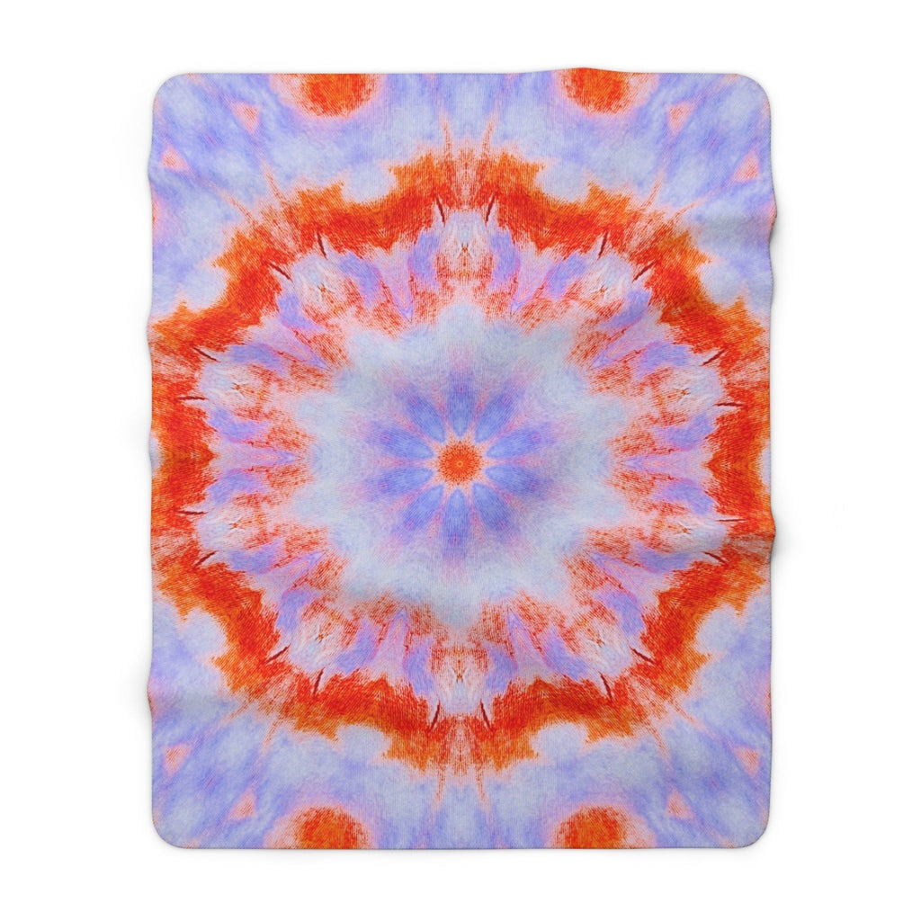 "NEBU" Cymatic Sherpa Fleece Blanket