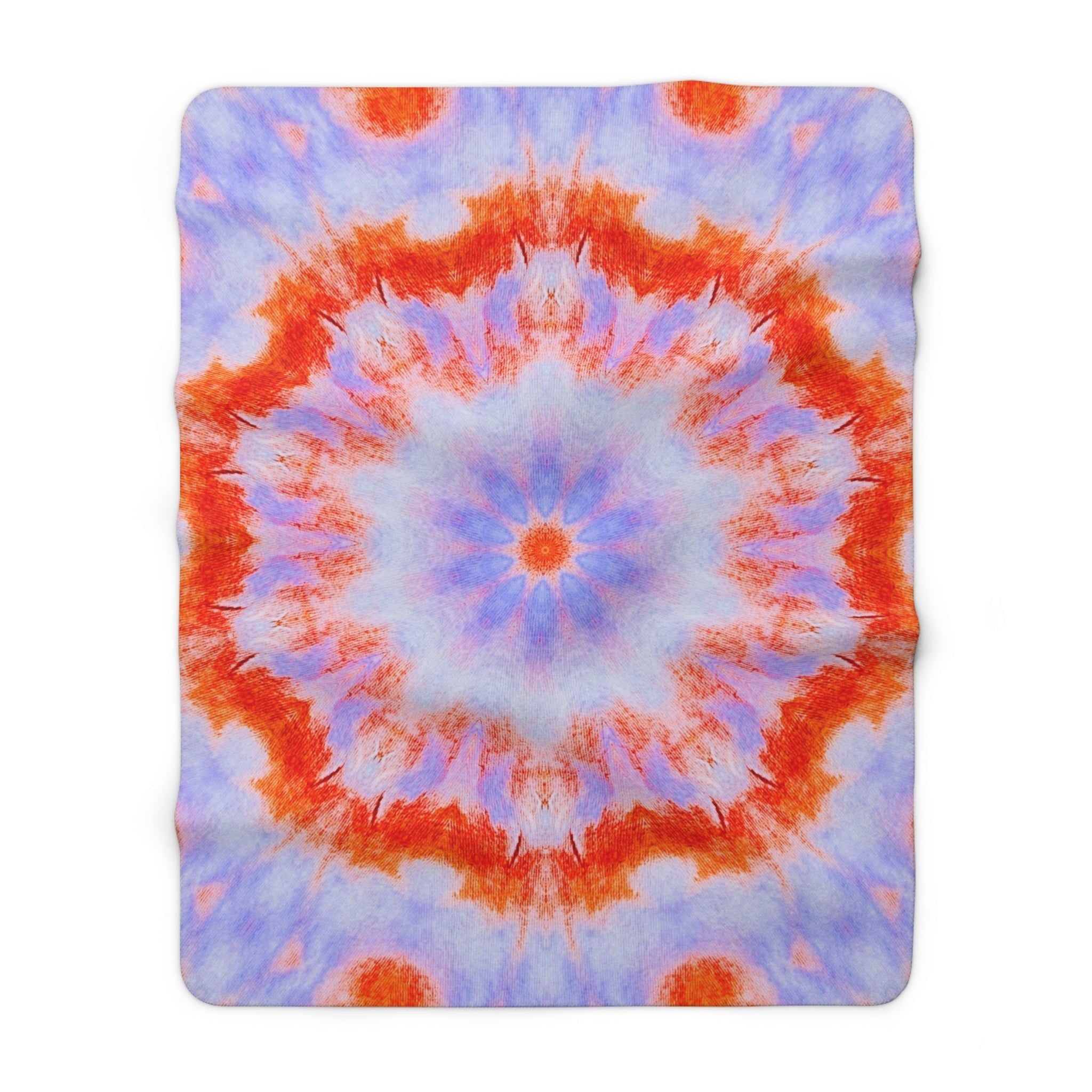 "NEBU" Cymatic Sherpa Fleece Blanket