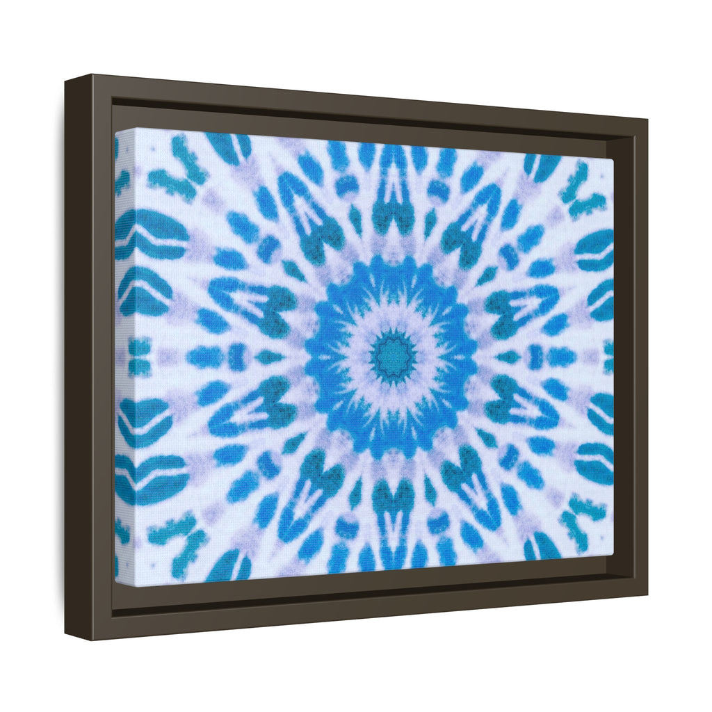 "E-VEIL I" Cymatic Framed Matte Canvas