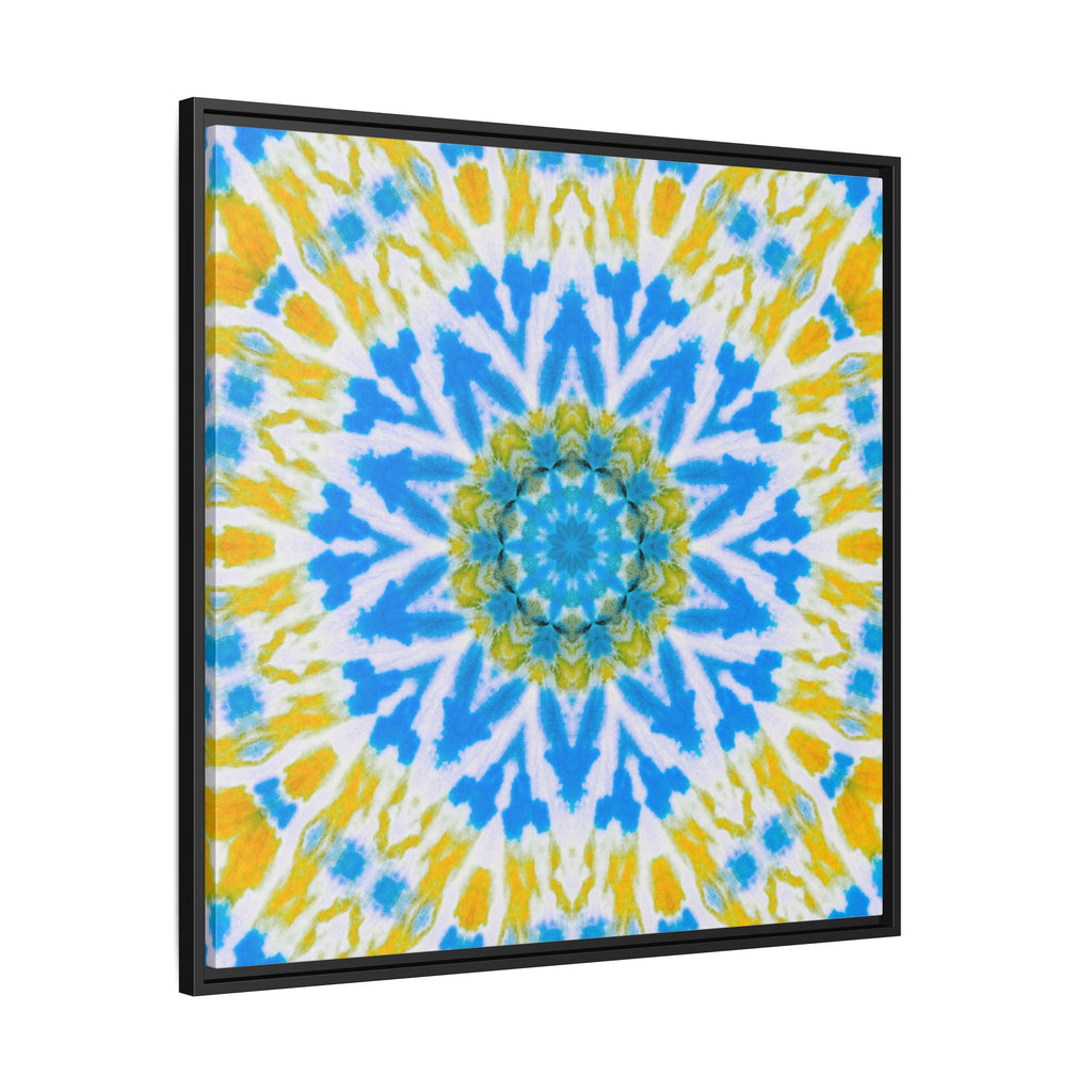 "GETA" Cymatic Framed Matte Canvas