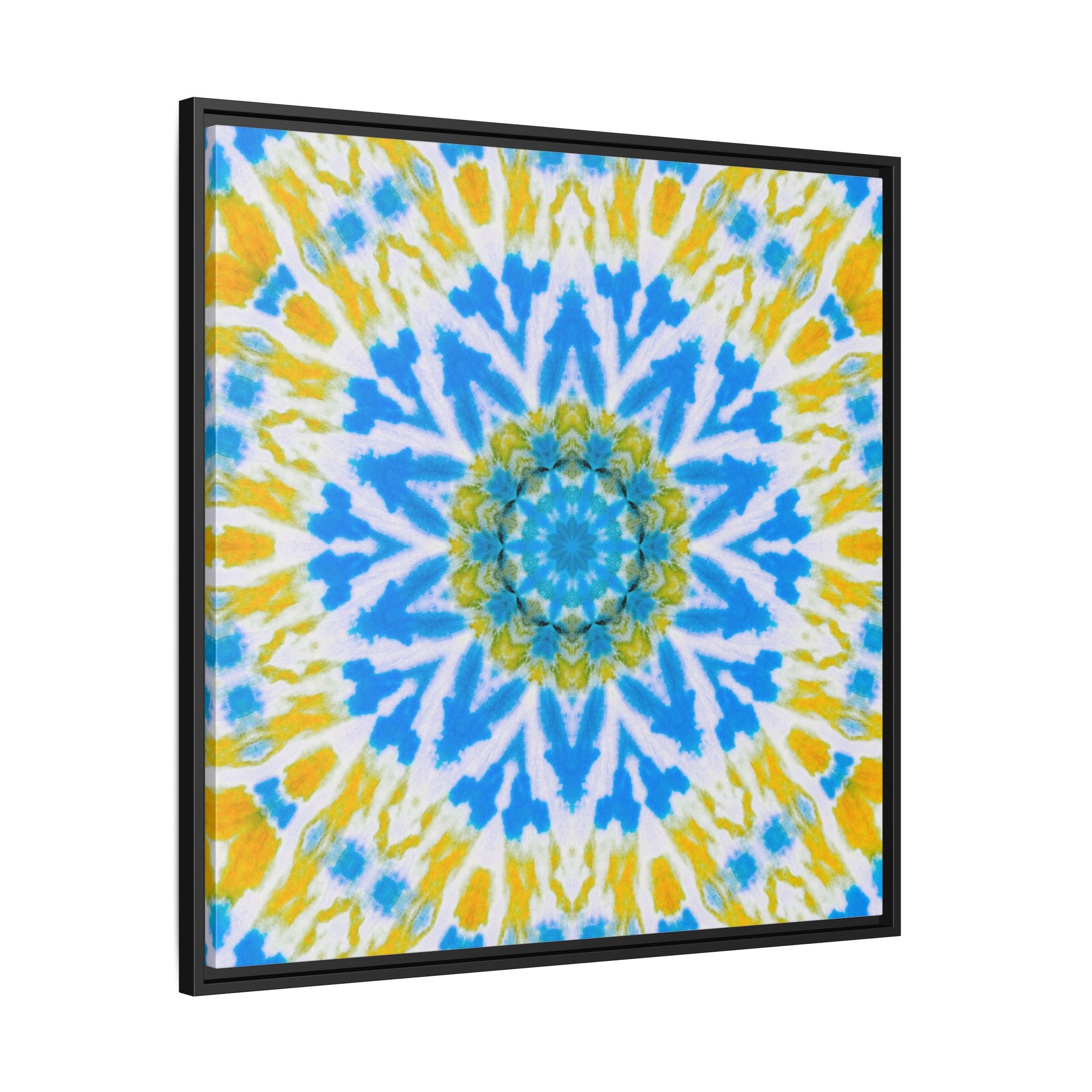 "GETA" Cymatic Framed Matte Canvas