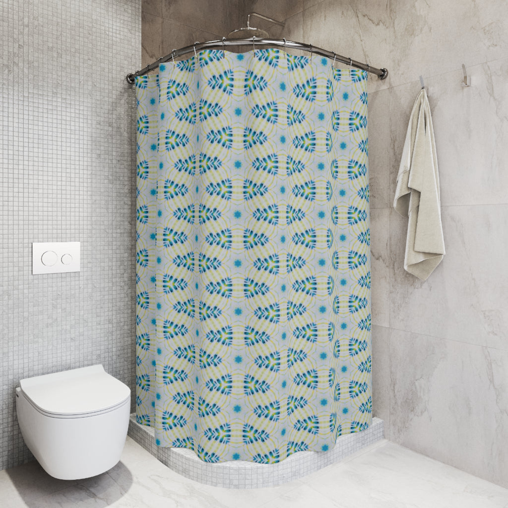 "CYMANTIQUE" Cymatic Print Shower Curtains
