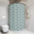 "CYMANTIQUE" Cymatic Print Shower Curtains