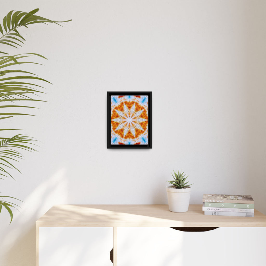 "SOL" Cymatic Framed Matte Canvas