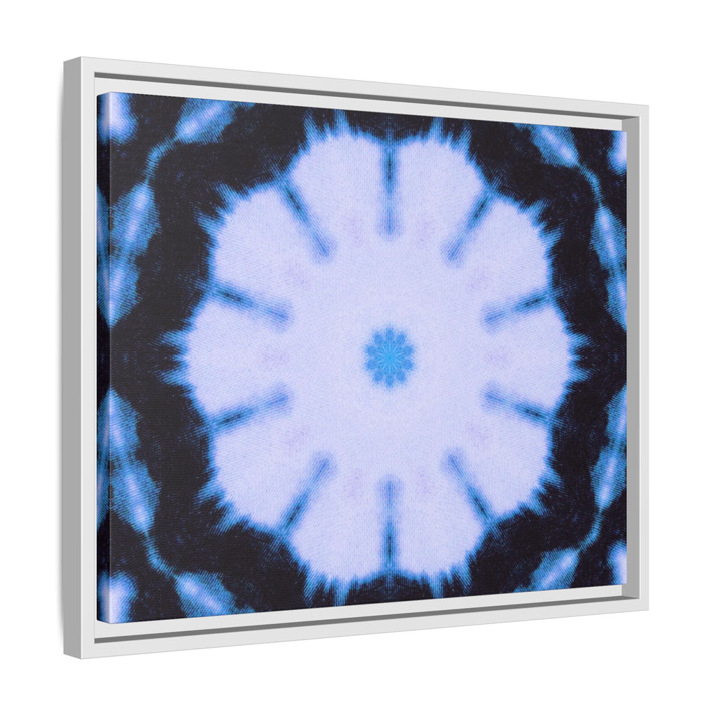 "SNWFLK" Cymatic Framed Matte Canvas