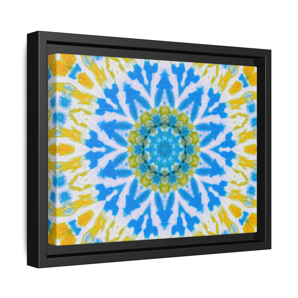 "GETA" Cymatic Framed Matte Canvas