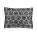"MAYA" Cymatic AOP Pillow Sham (Grey) - Cosy Bedding