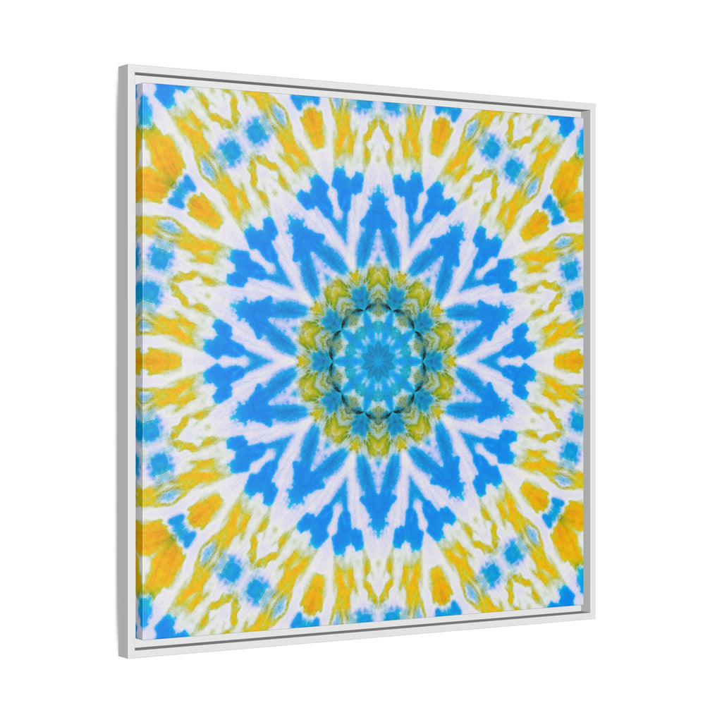 "GETA" Cymatic Framed Matte Canvas