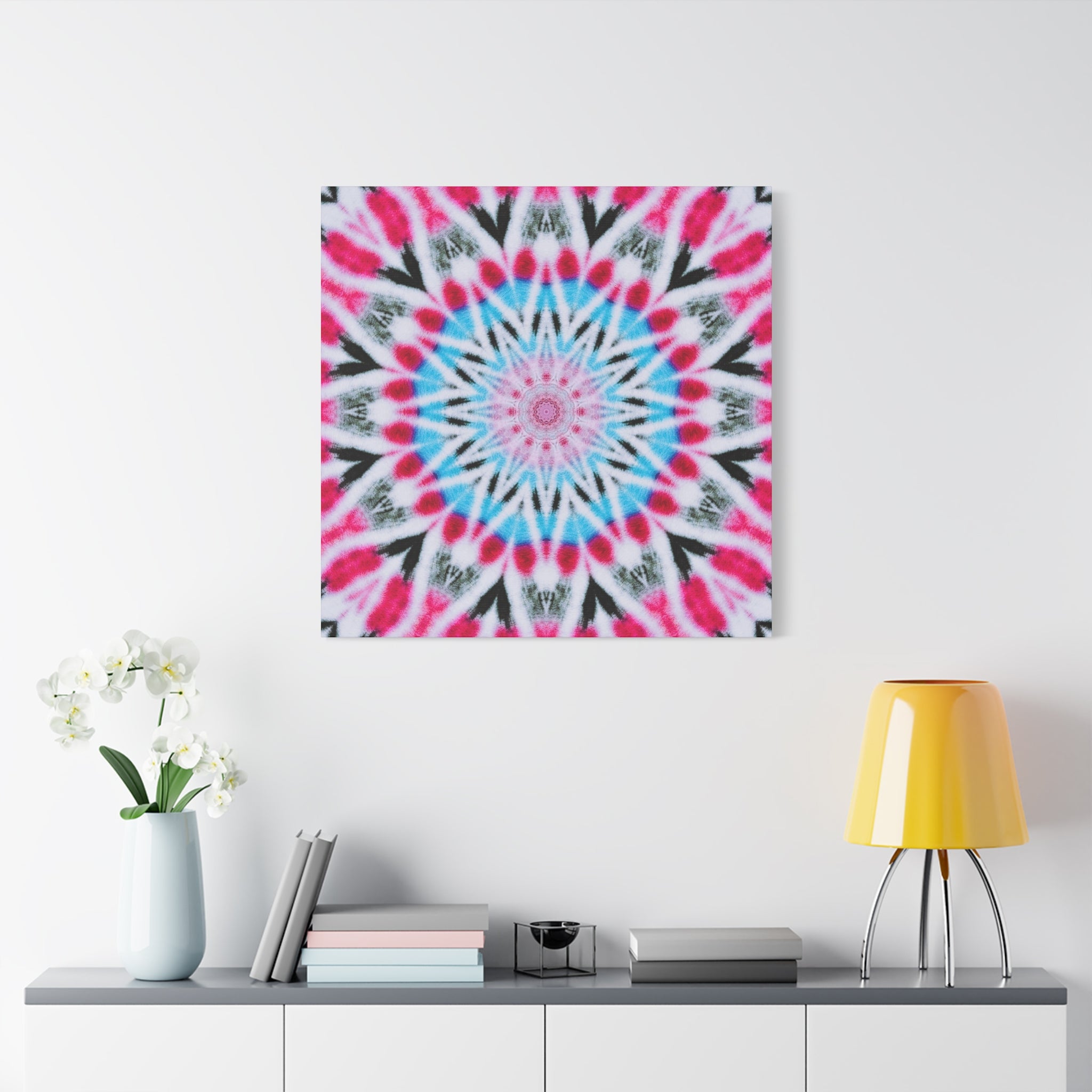 "HYP3R" Cymatic Canvas Art Print - Stretched Matte 1.25"