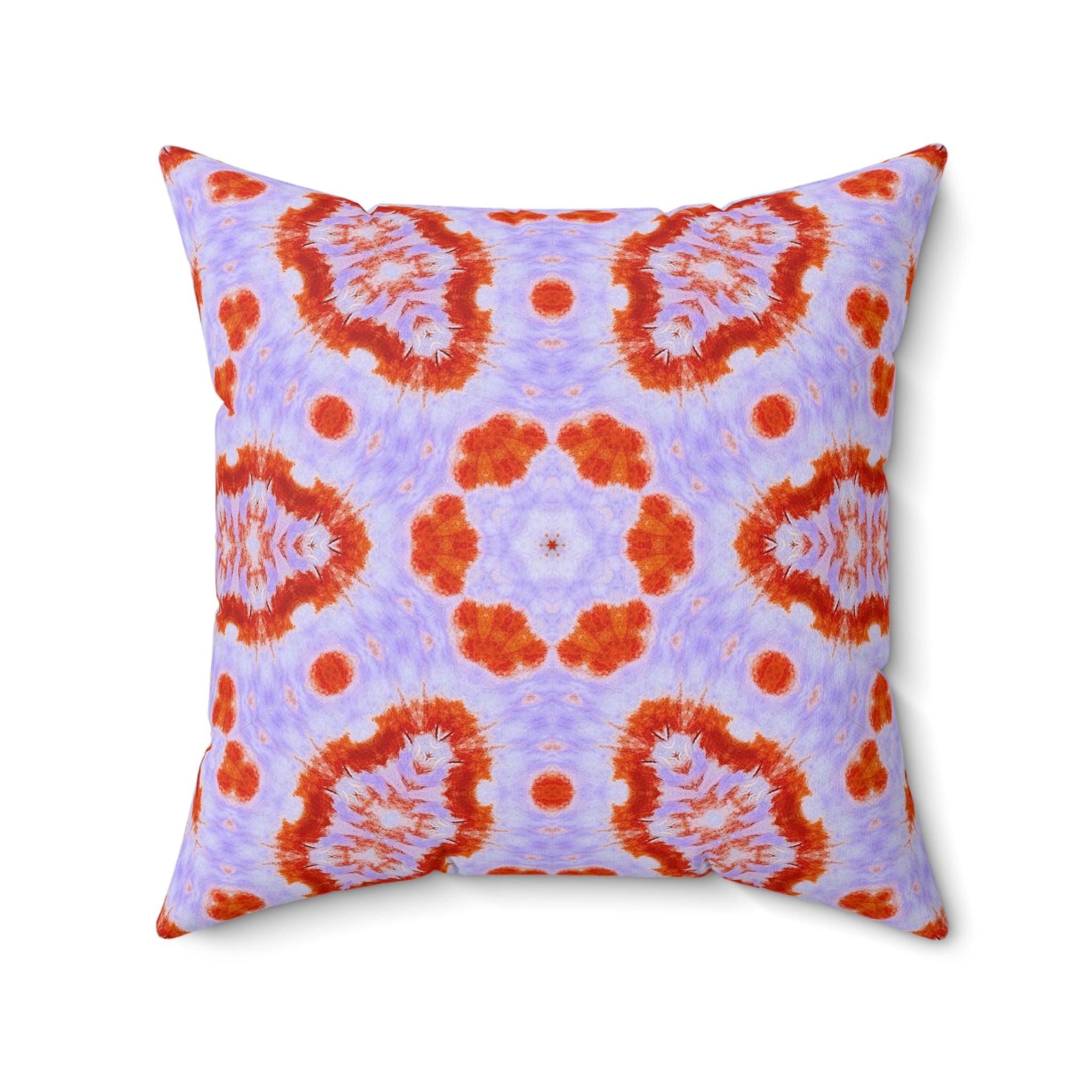 "HEXA" Cymatic Print Square Cushion