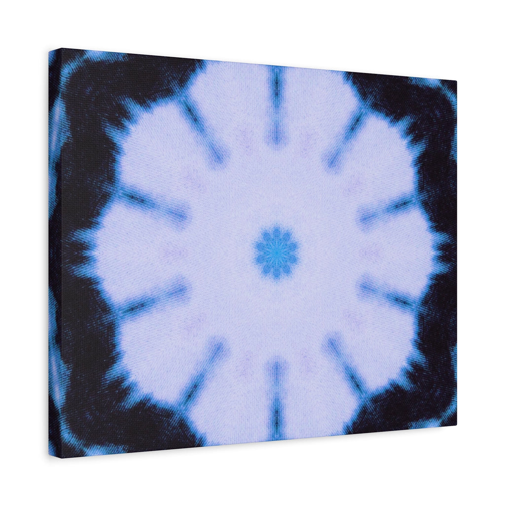 "SNWFLK" Cymatic Canvas Art Print - Stretched Matte 1.25"