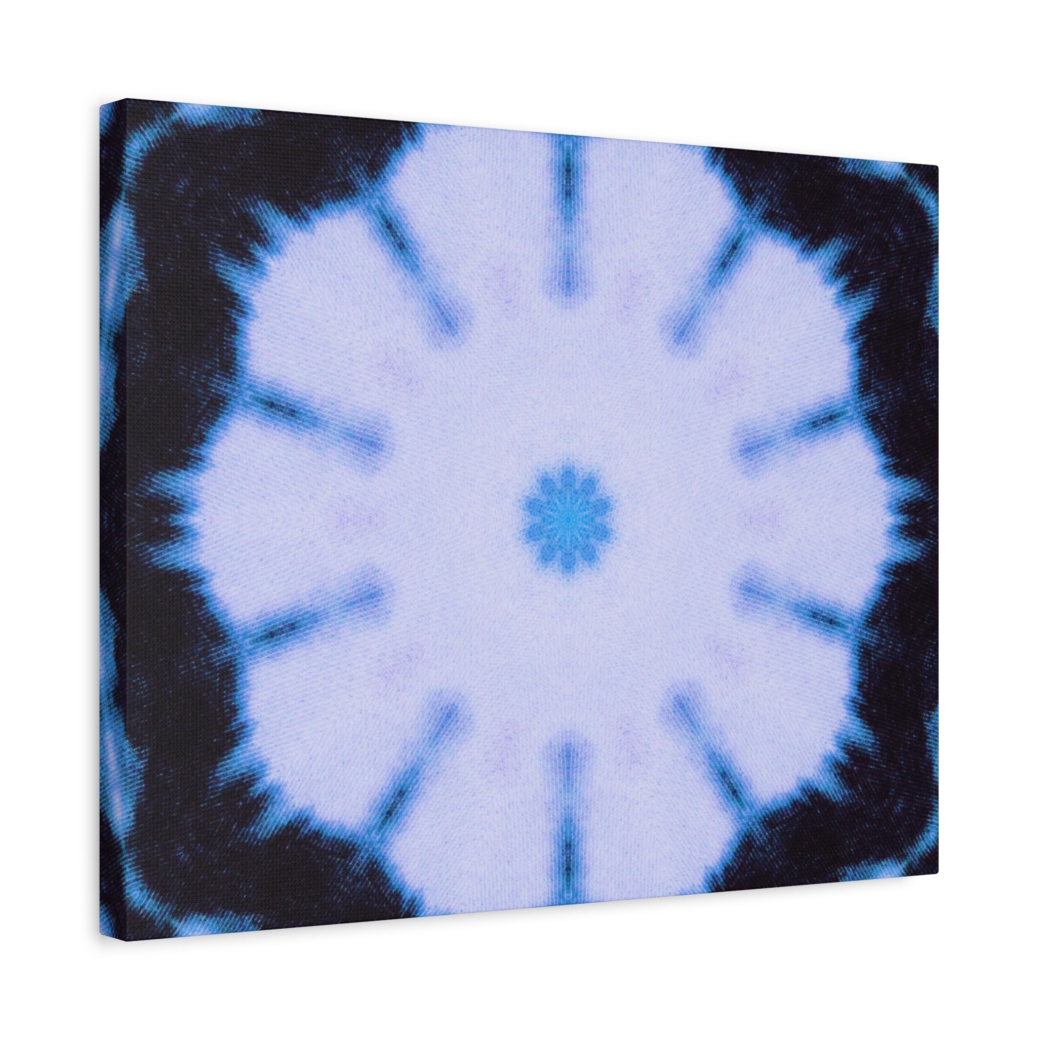 "SNWFLK" Cymatic Canvas Art Print - Stretched Matte 1.25"