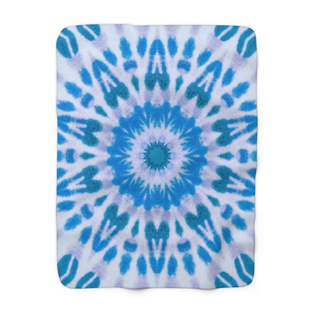 "E-VEIL I" Cymatic Sherpa Fleece Blanket