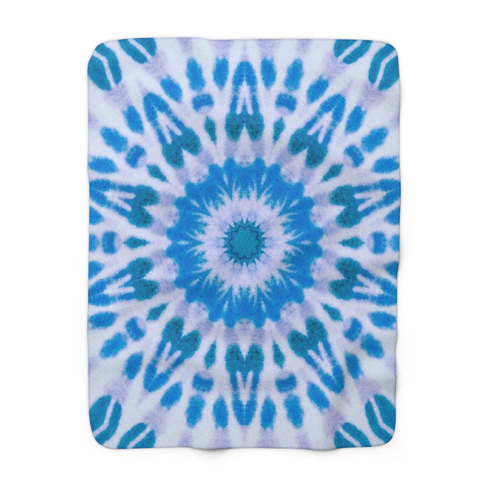 "E-VEIL I" Cymatic Sherpa Fleece Blanket