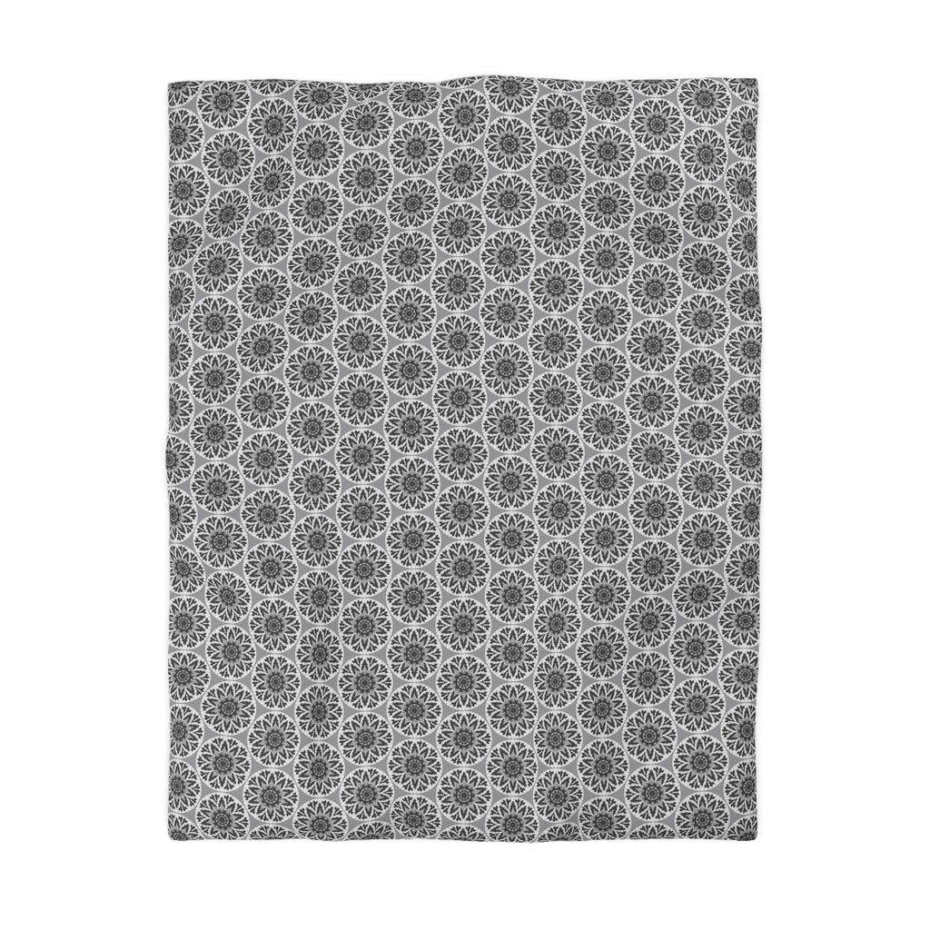 "GETA" Cymatic Duvet Cover (Grey) - Housewarming