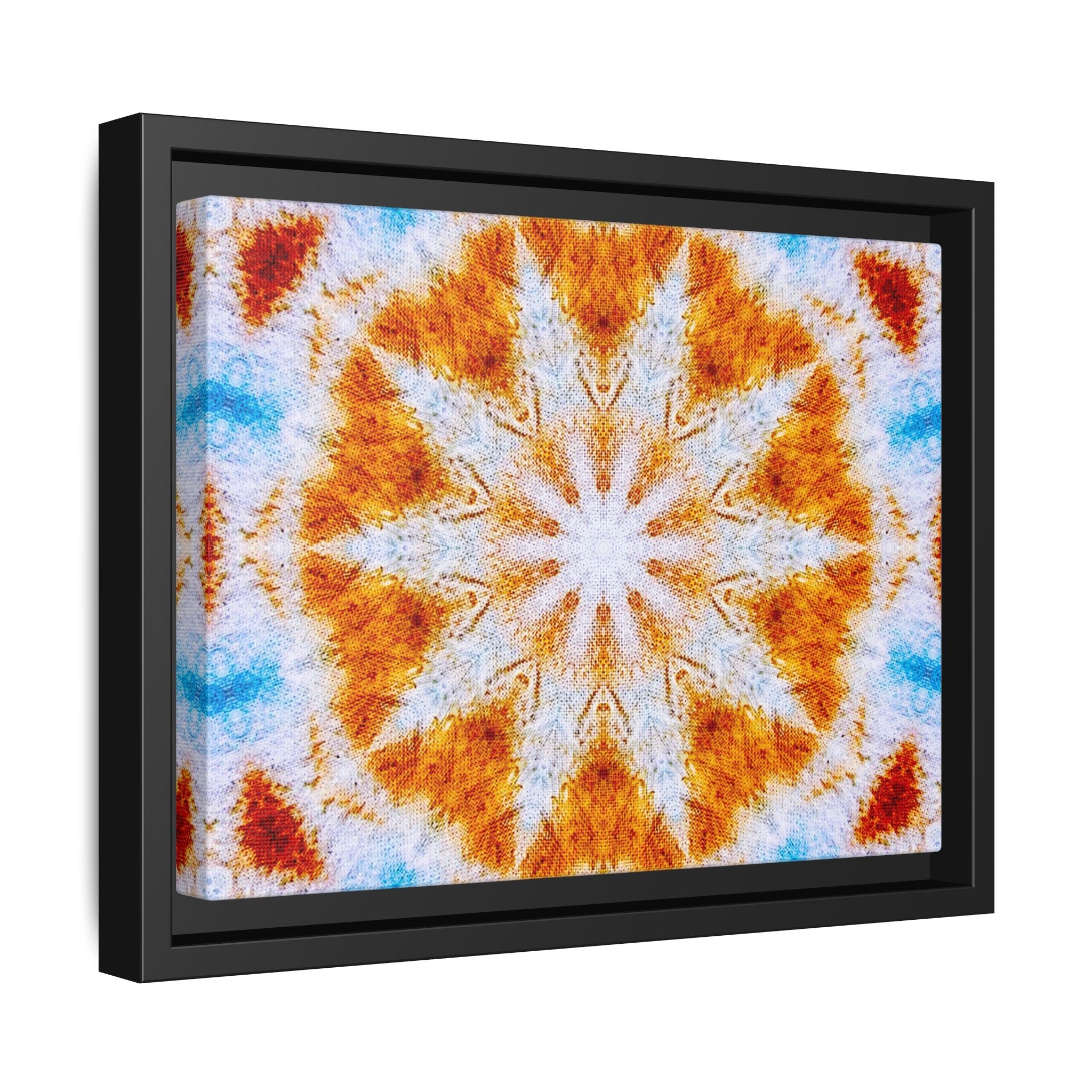 "SOL" Cymatic Framed Matte Canvas