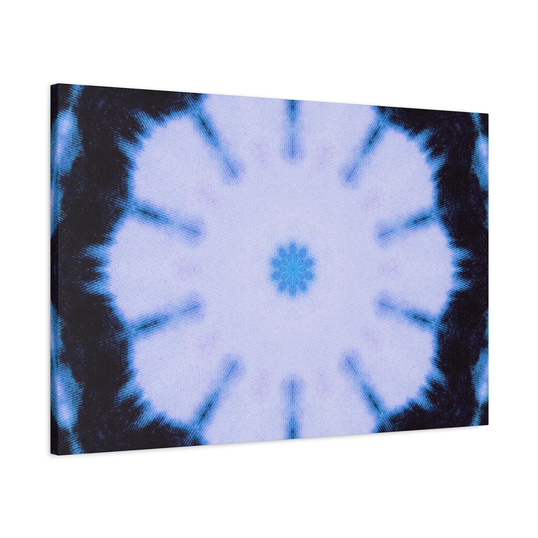 "SNWFLK" Cymatic Canvas Art Print - Stretched Matte 1.25"