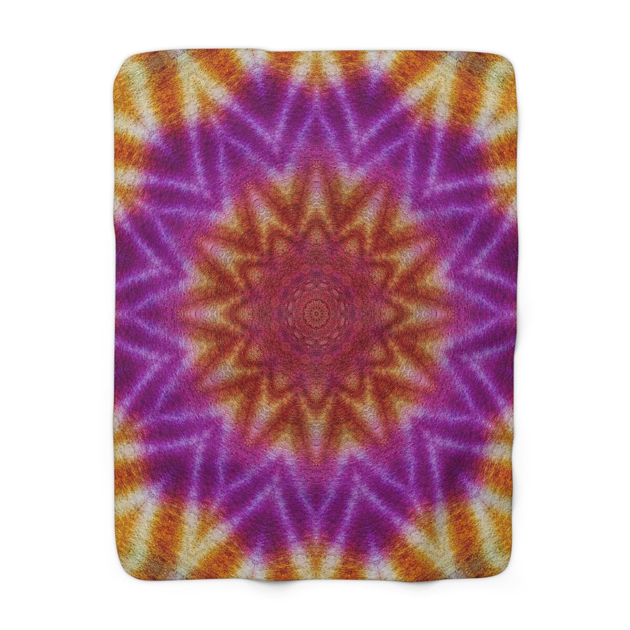 "OST3OS" Cymatic Sherpa Fleece Blanket