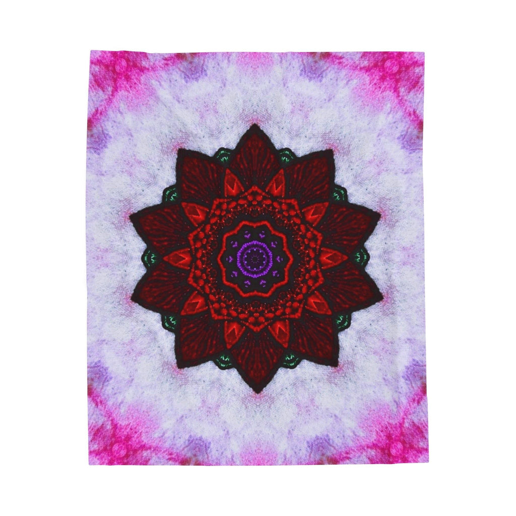 “VESI” Cymatic Velveteen Blanket