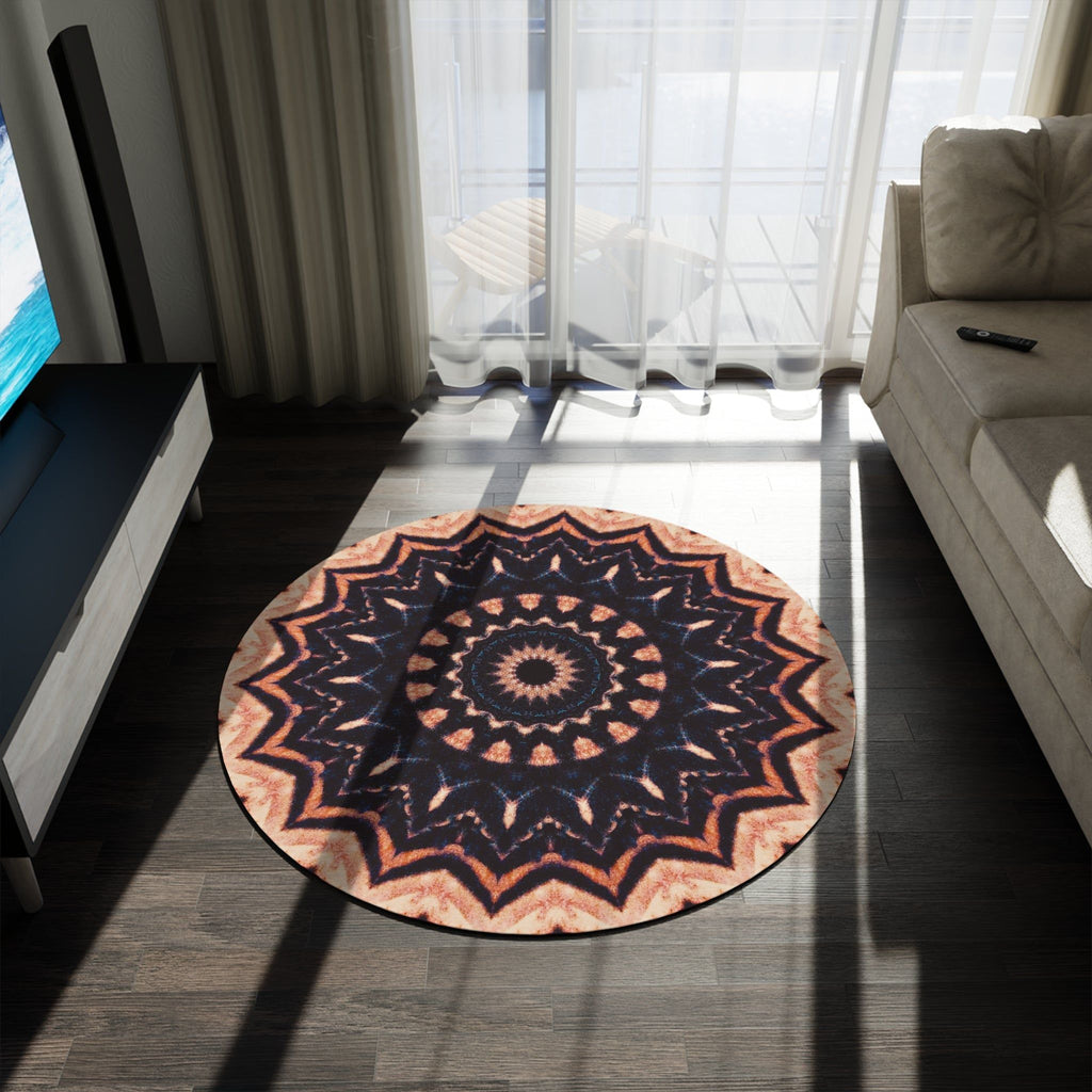 “TRIBAL” Cymatic Round Rug