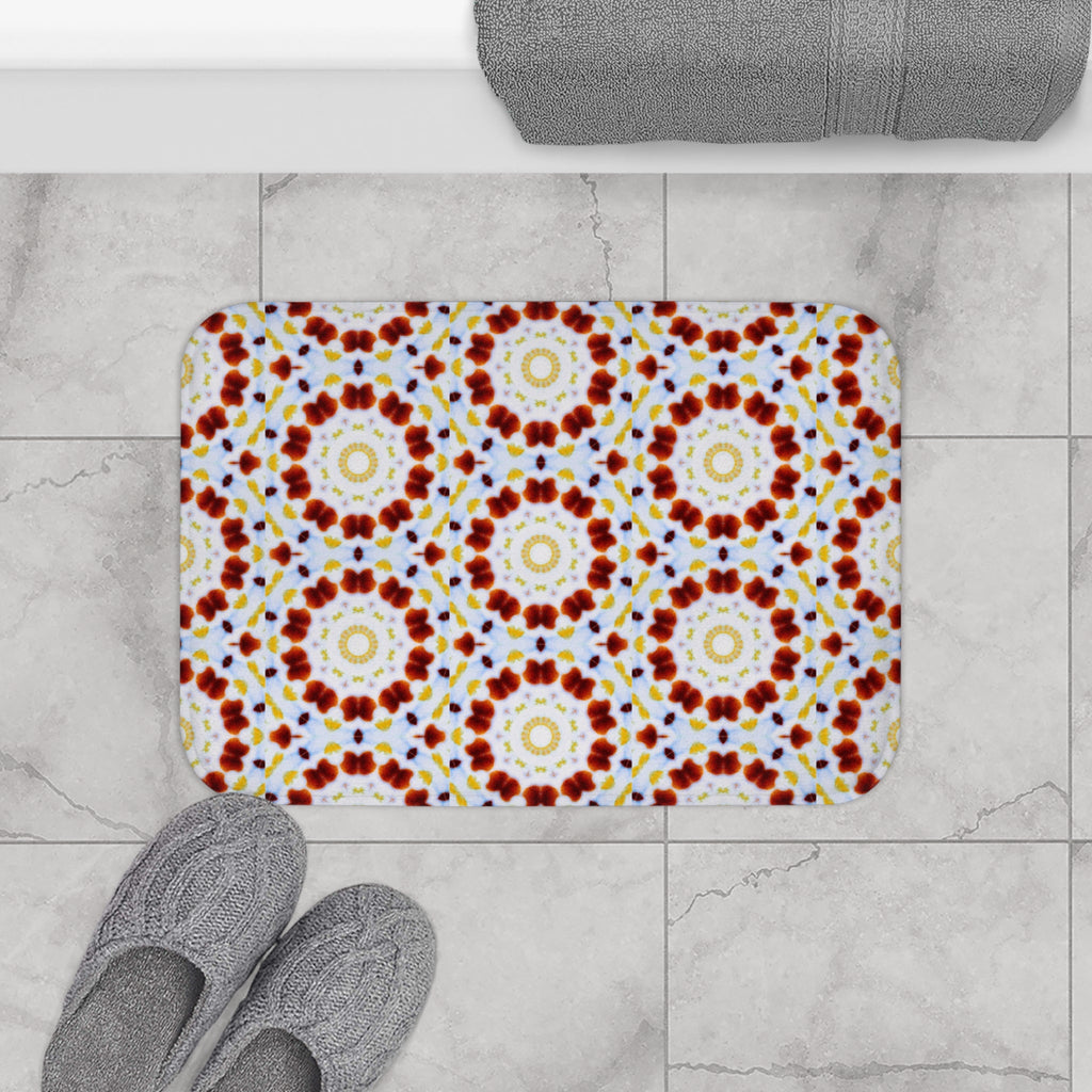 "MOSAIC" Cymatic Print Bath Mat