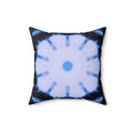 "SNWFLK" Cymatic Print Square Cushion