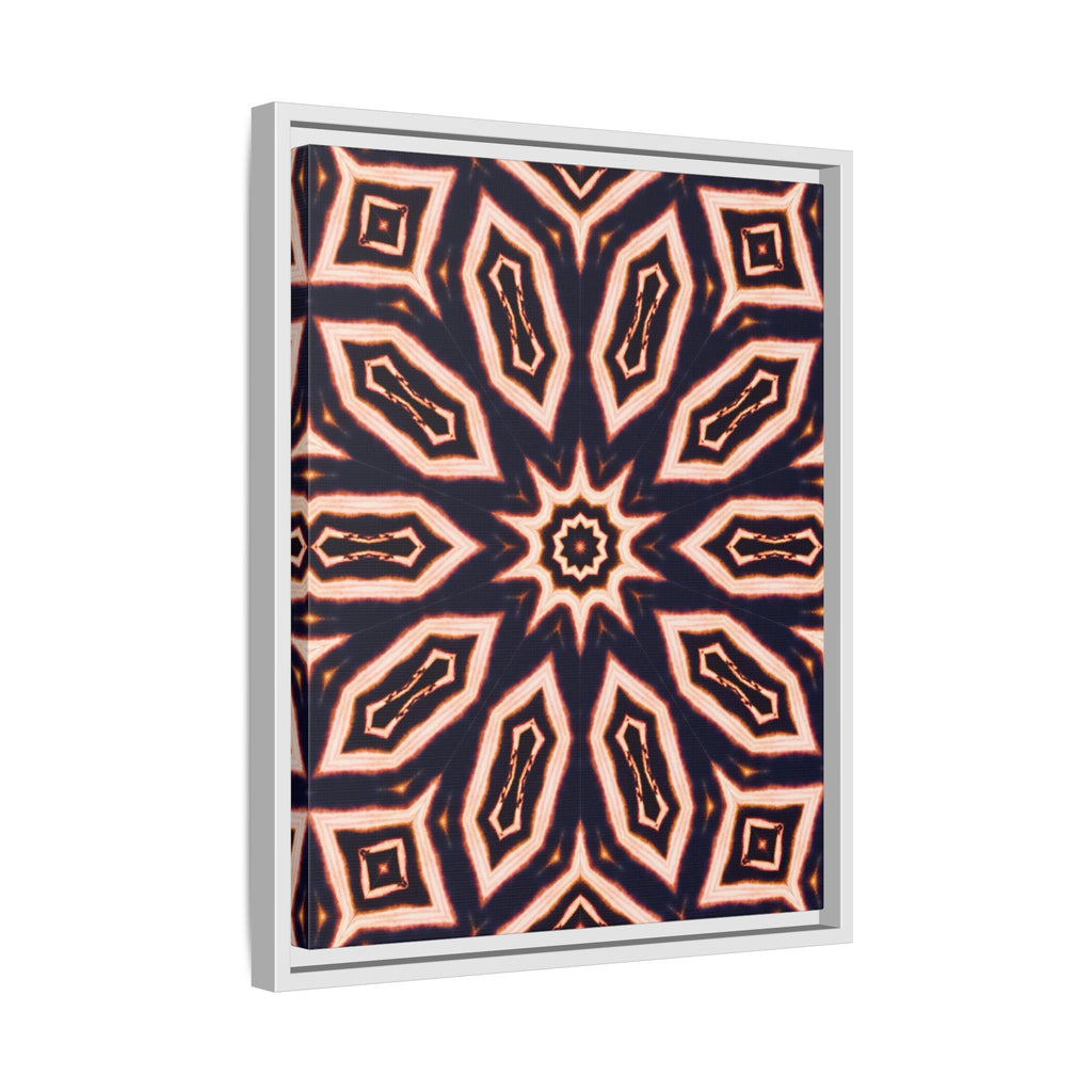 "E-CLPS" Cymatic Framed Matte Canvas