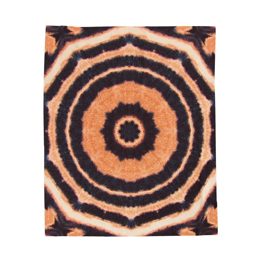 “EYECEE” Cymatic Print Velveteen Blanket