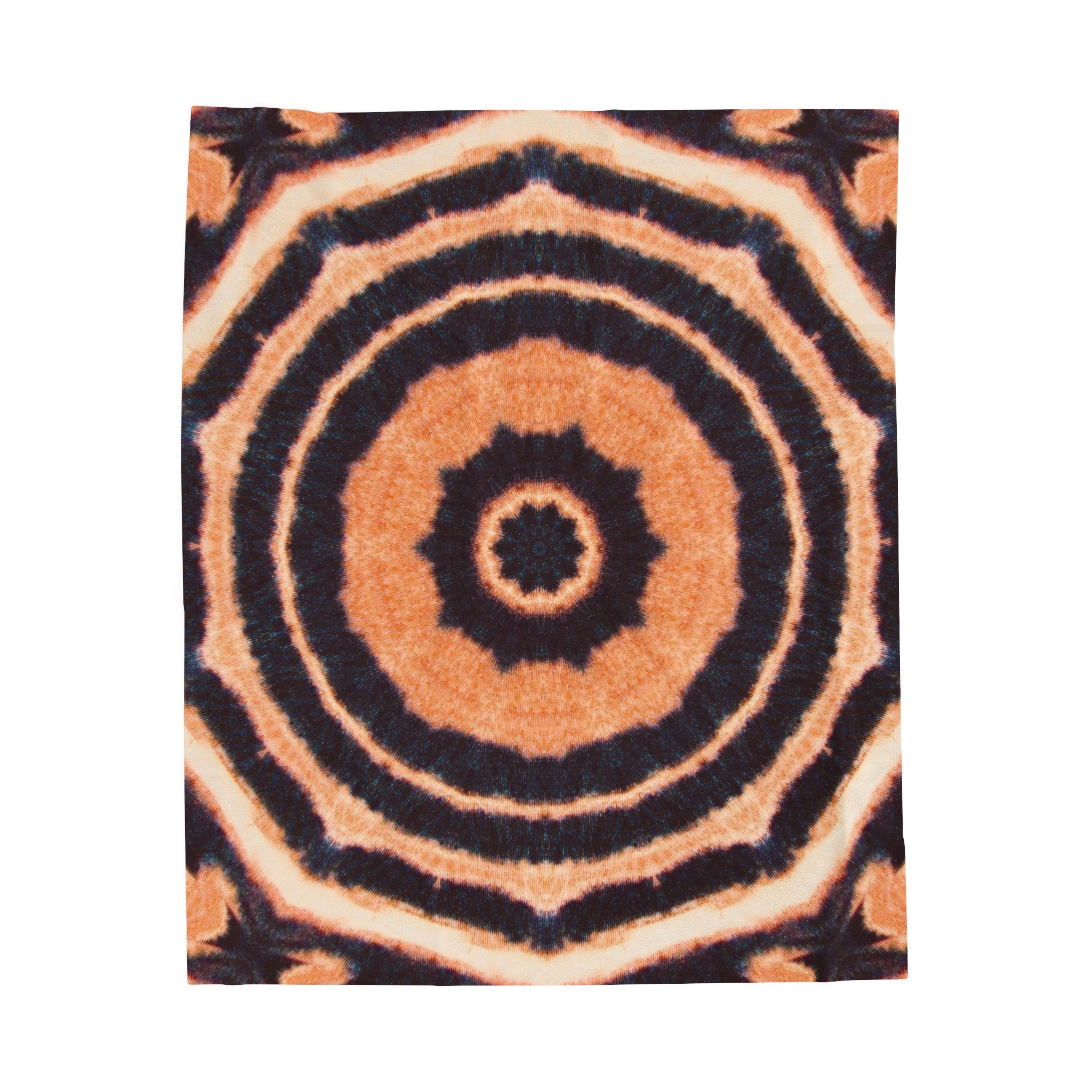 “EYECEE” Cymatic Print Velveteen Blanket