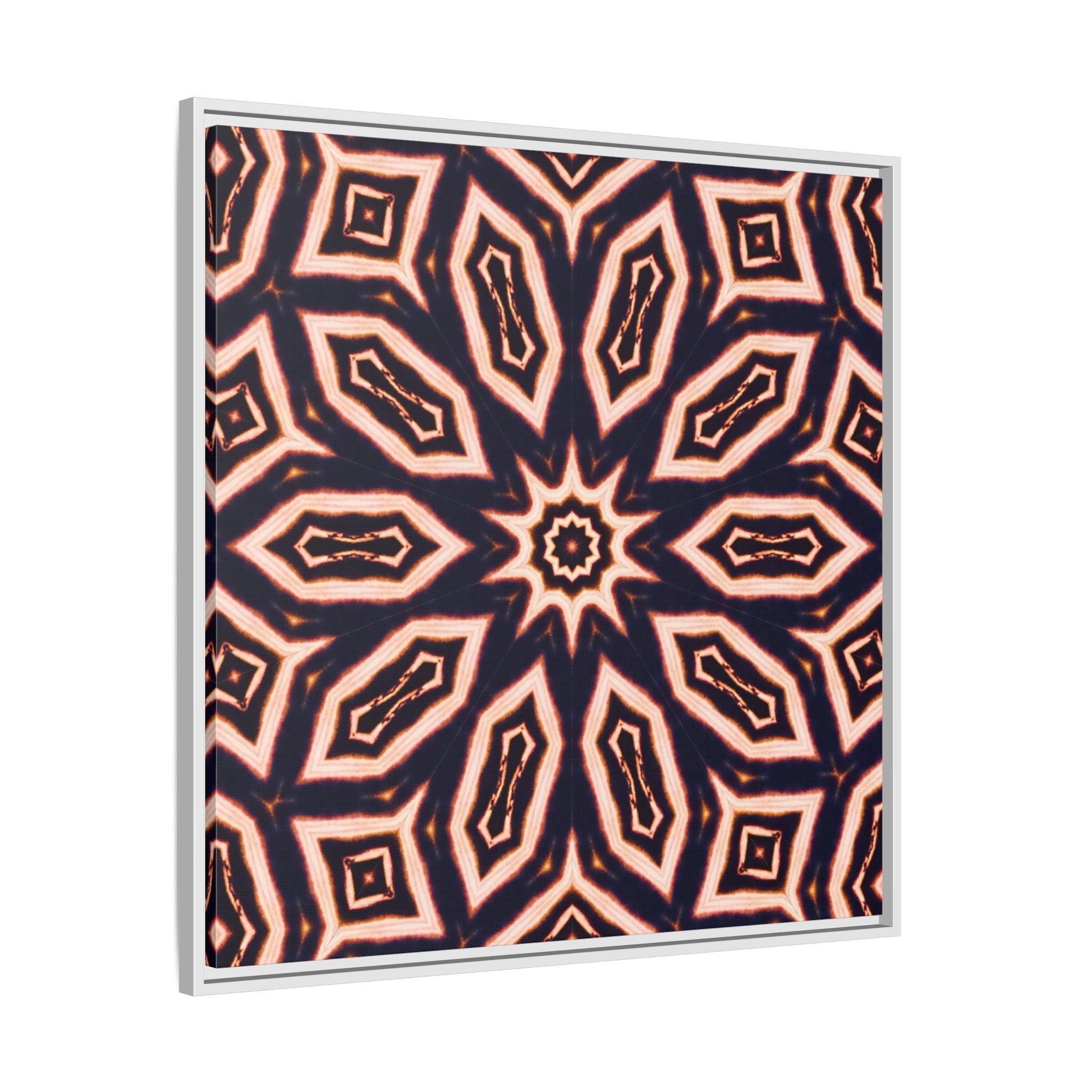 "E-CLPS" Cymatic Framed Matte Canvas