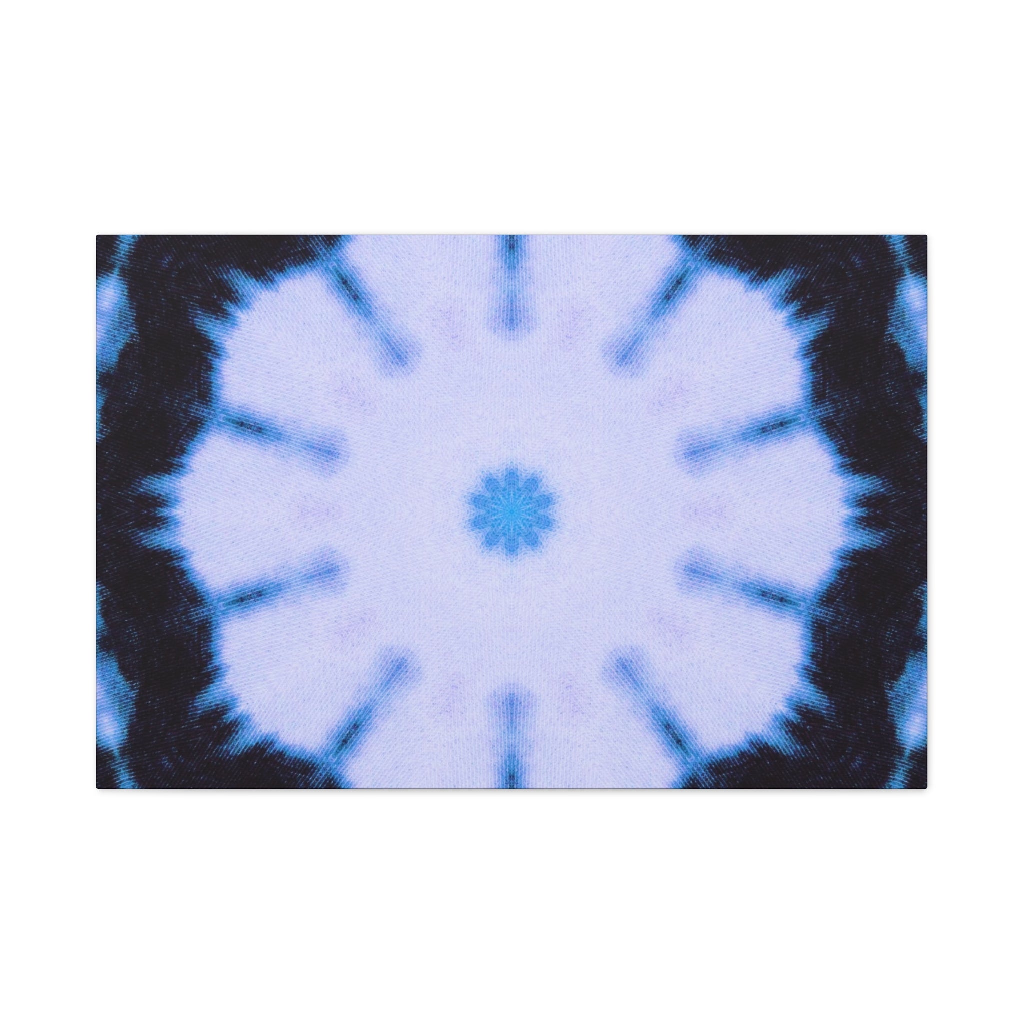 "SNWFLK" Cymatic Canvas Art Print - Stretched Matte 1.25"