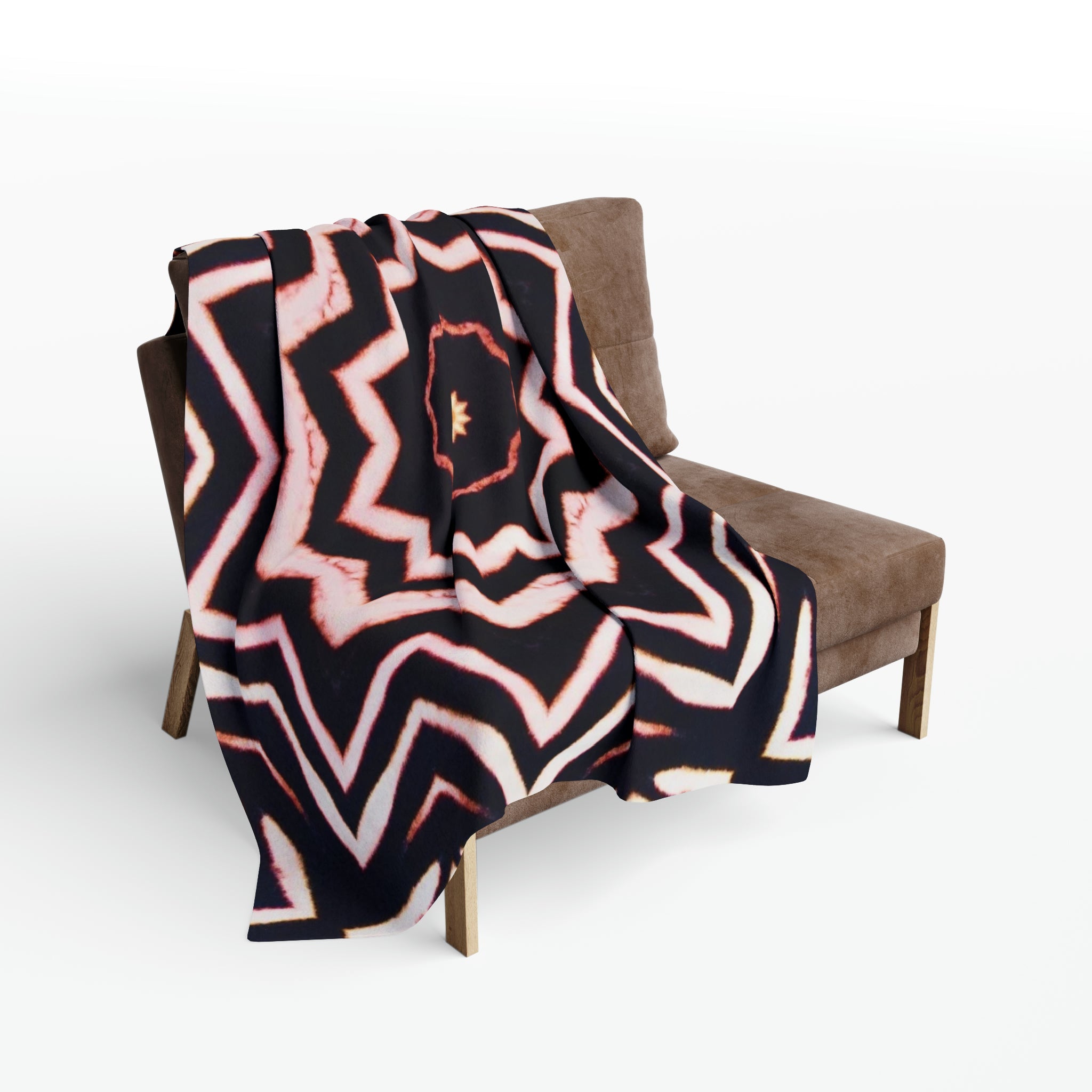 “A-BYSS” Cymatic Arctic Fleece Blanket