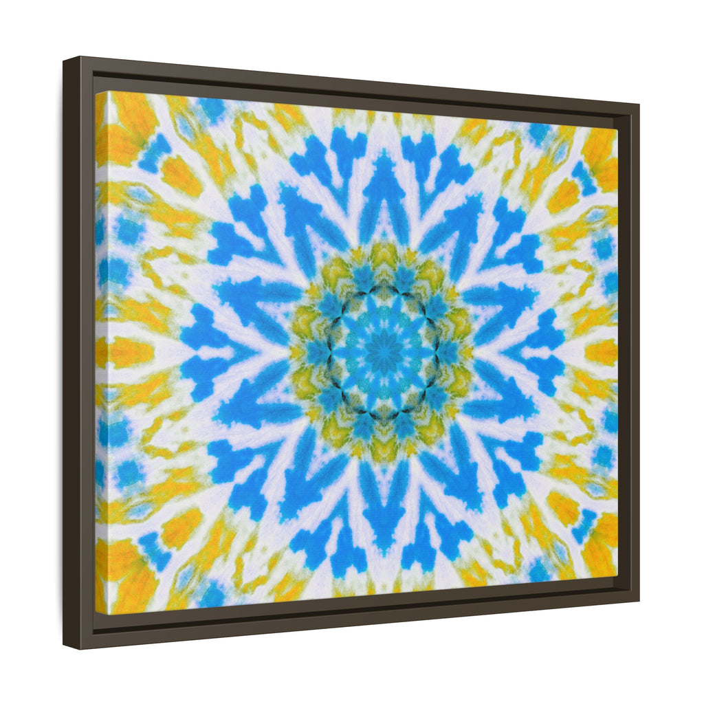 "GETA" Cymatic Framed Matte Canvas