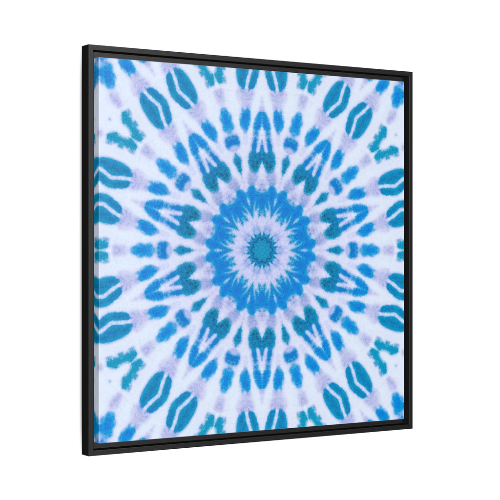 "E-VEIL I" Cymatic Framed Matte Canvas