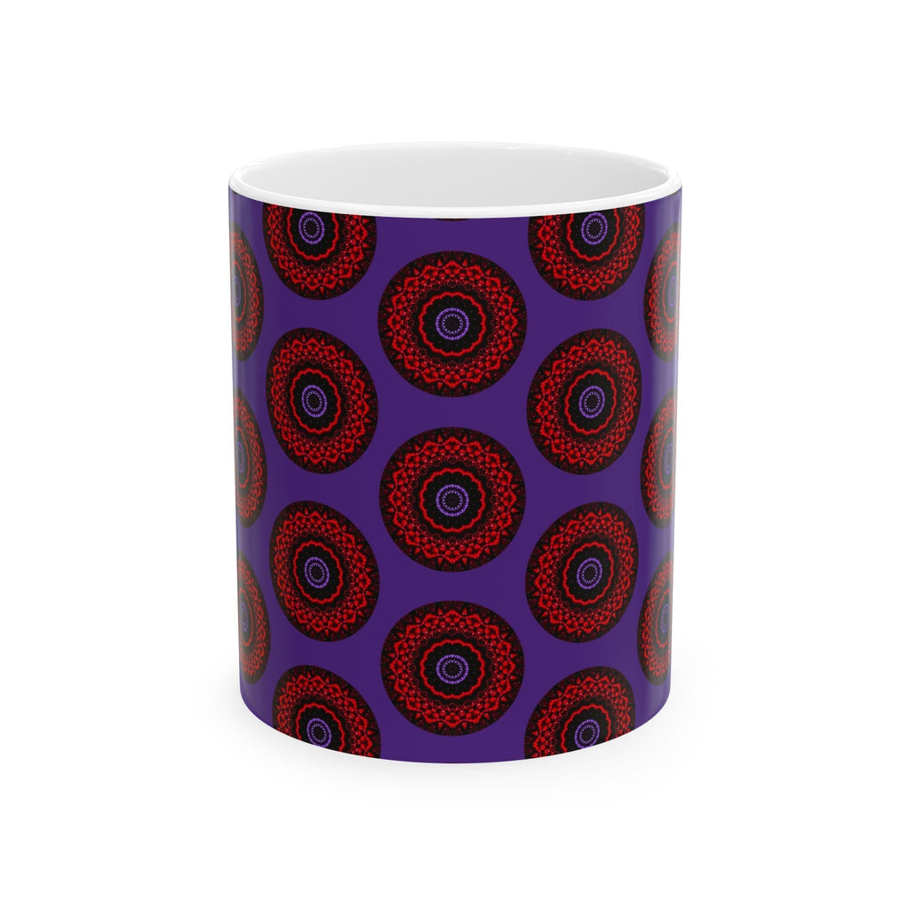 “VESI” Cymatic AOP Ceramic Mug (Purple)