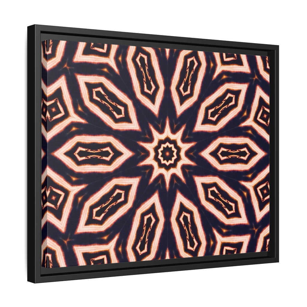 "E-CLPS" Cymatic Framed Matte Canvas