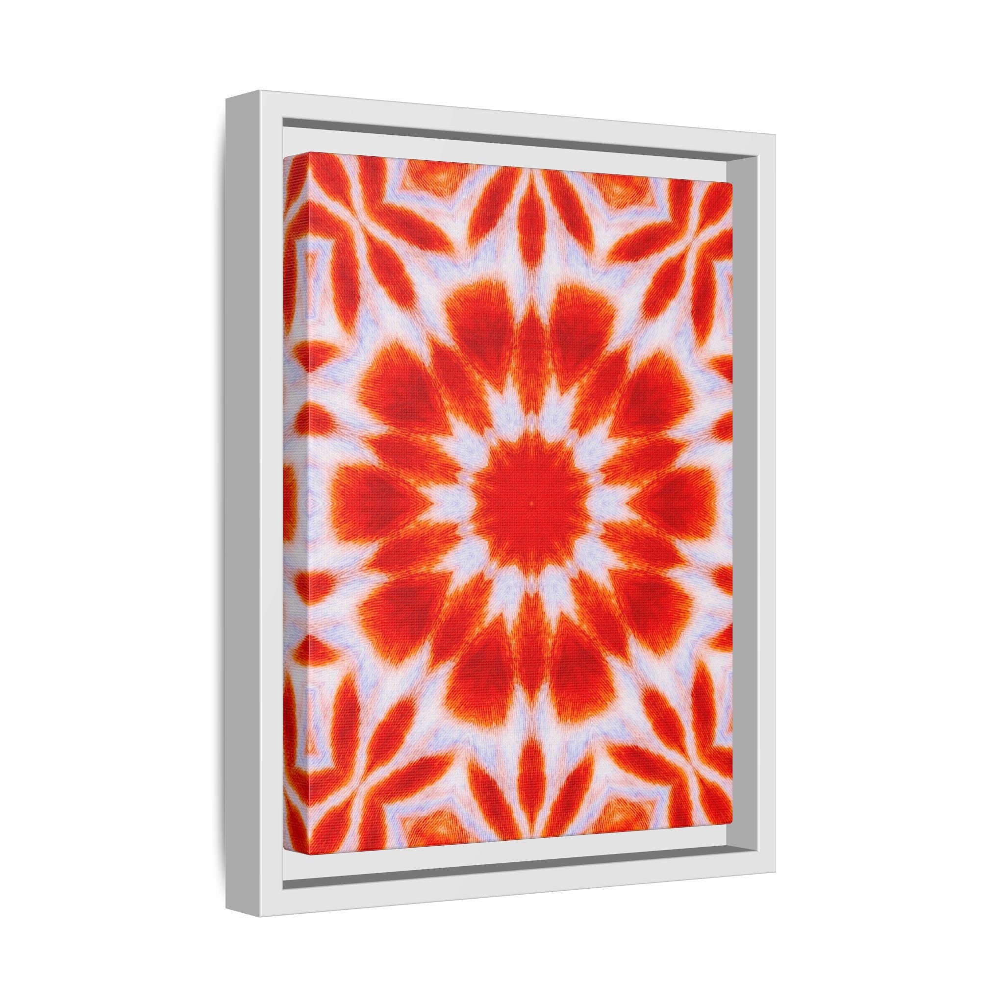 "SACRAL" Cymatic Framed Matte Canvas