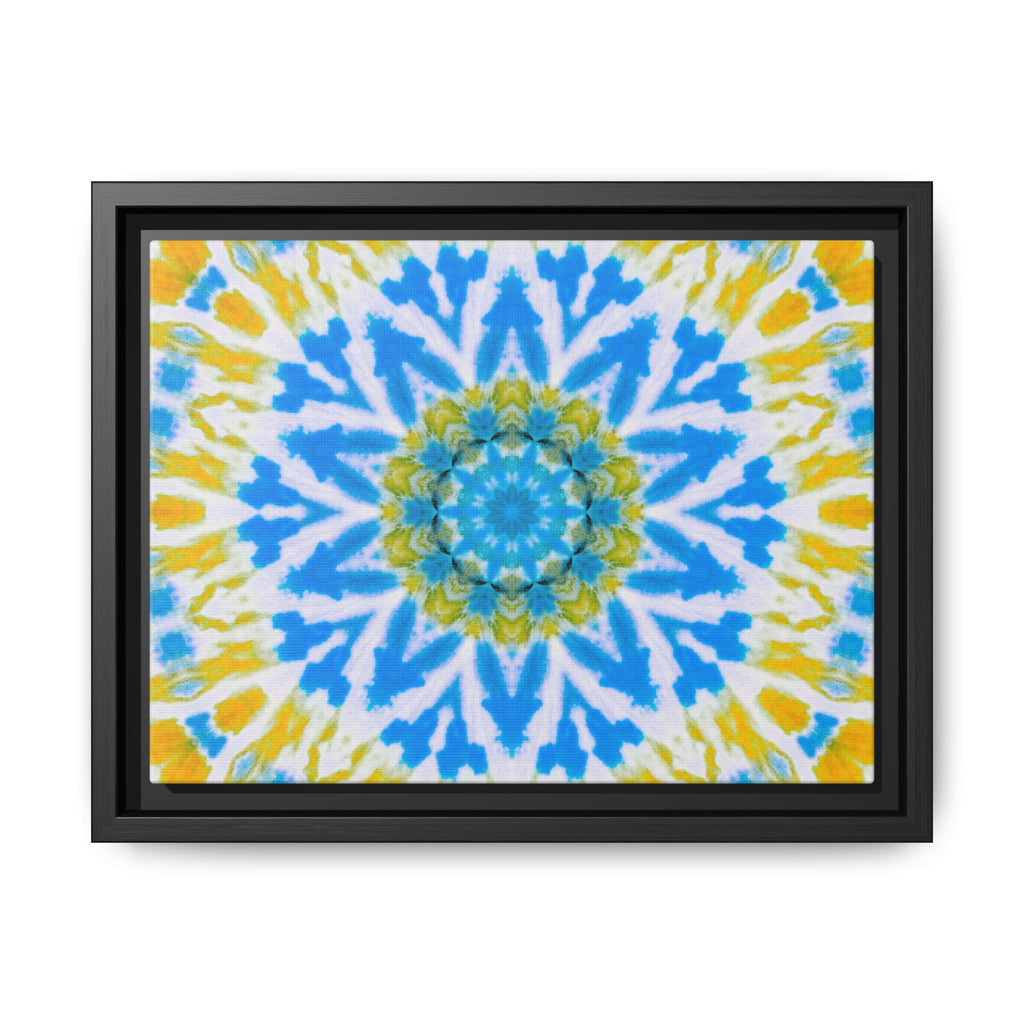 "GETA" Cymatic Framed Matte Canvas