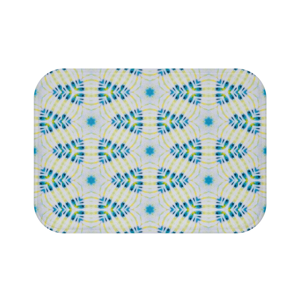 "CYMANTIQUE" Cymatic Print Bath Mat