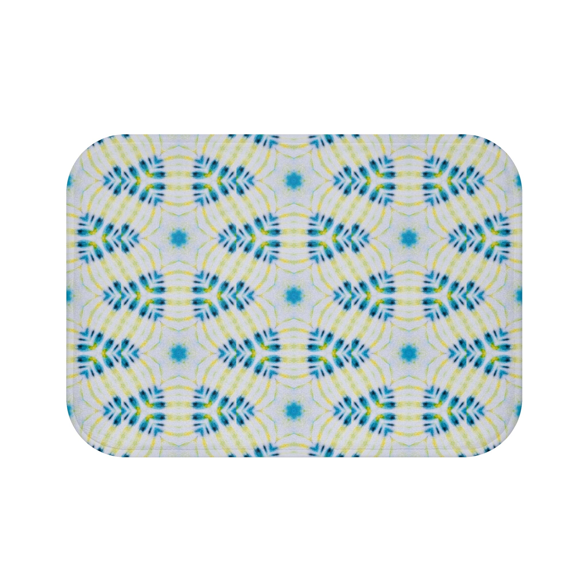 "CYMANTIQUE" Cymatic Print Bath Mat