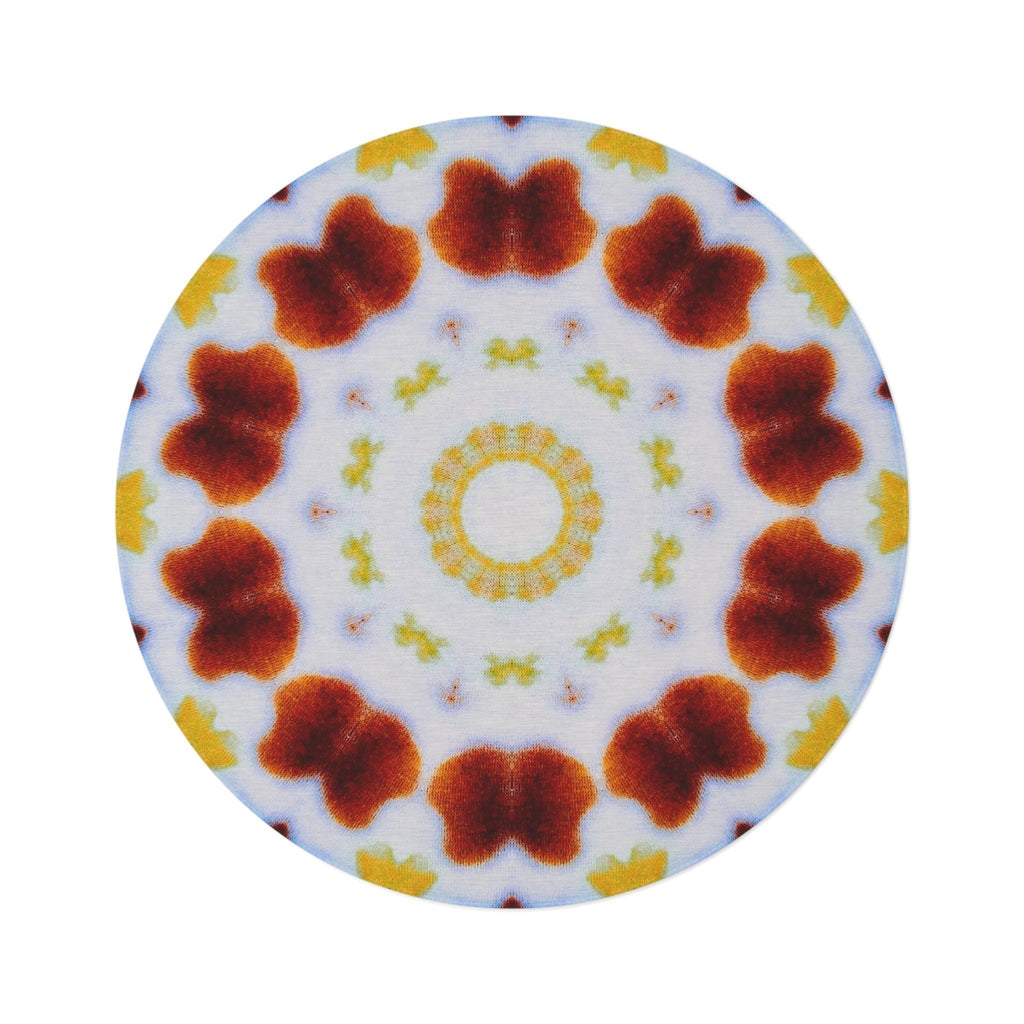 “MOSAIC” Cymatic Round Rug