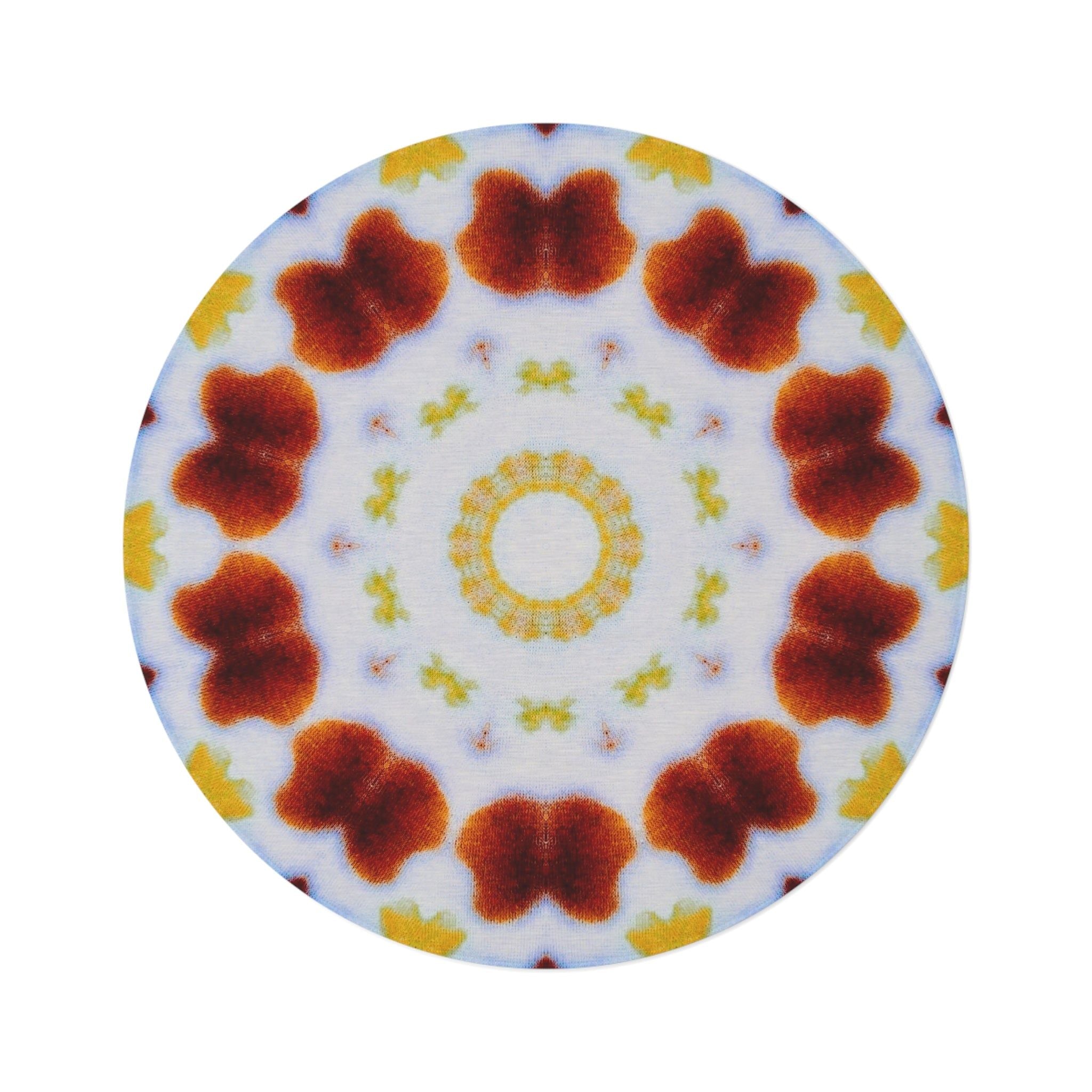 “MOSAIC” Cymatic Round Rug