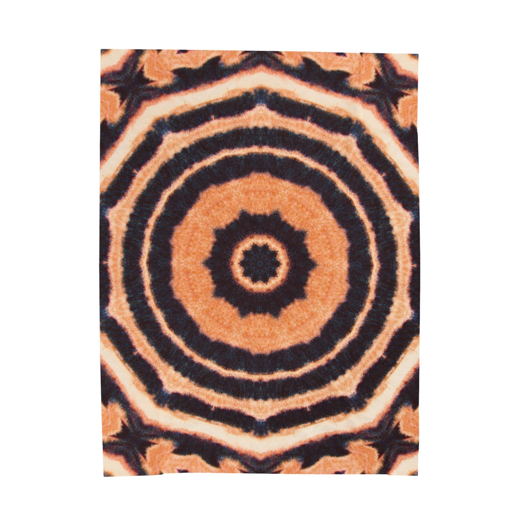 “EYECEE” Cymatic Print Velveteen Blanket