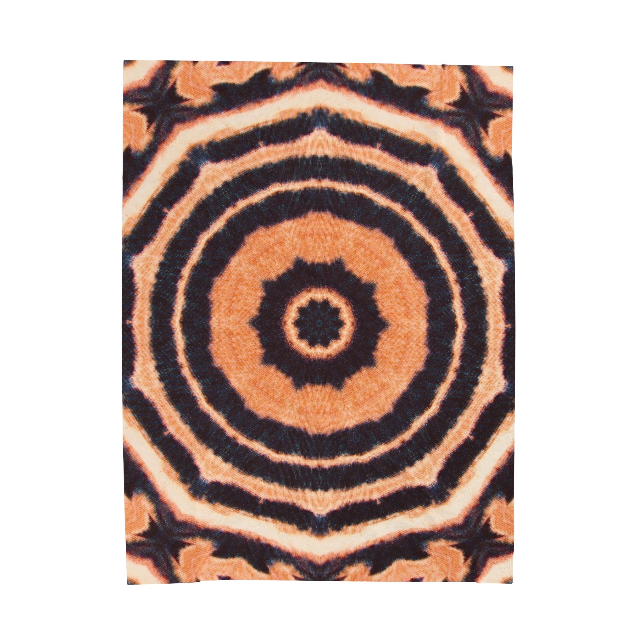 “EYECEE” Cymatic Print Velveteen Blanket