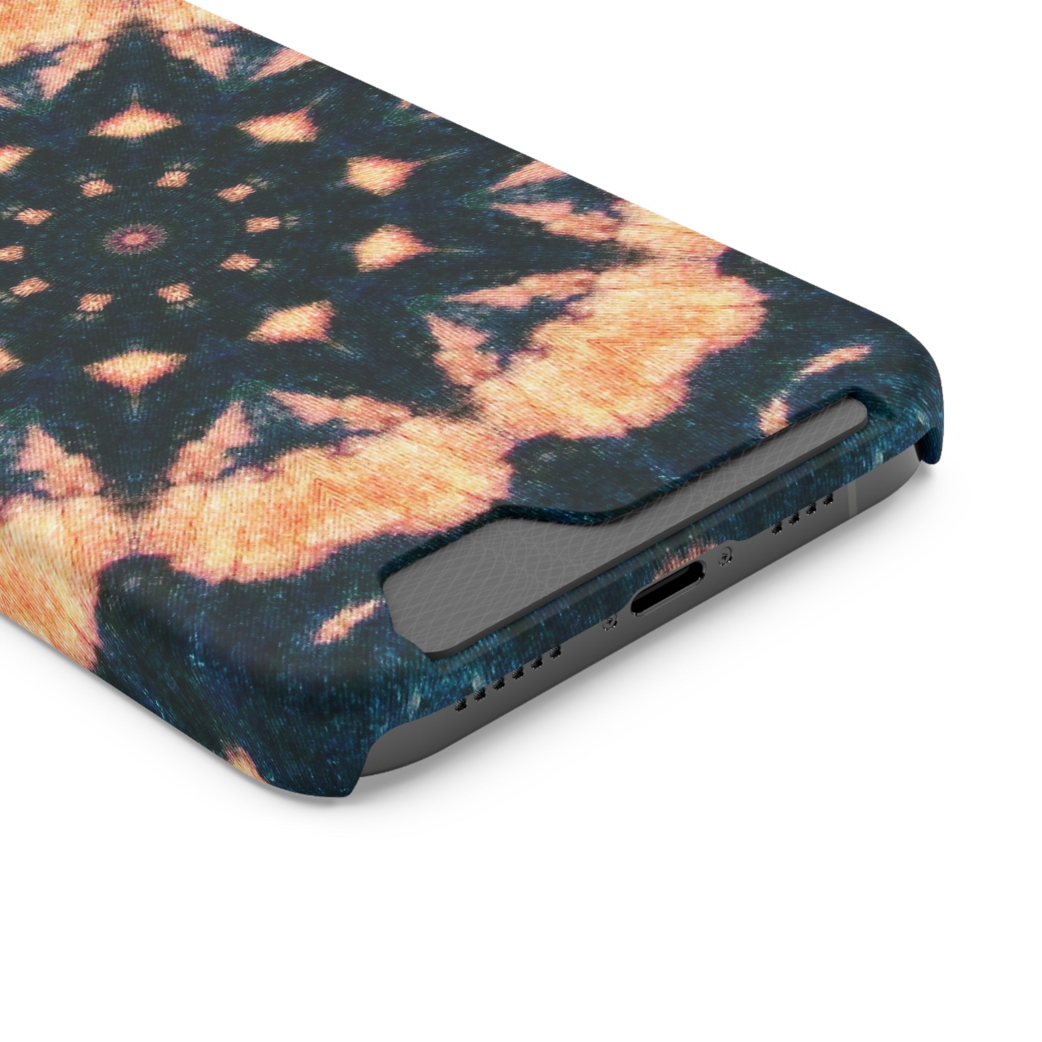 Phone Case With Card Holder (BLKSUN)